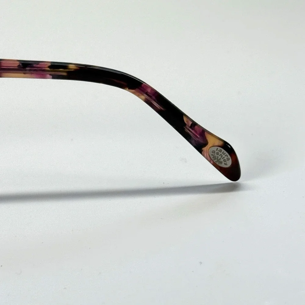 LAURA ASHLEY Caroline Eyeglasses Frame Only 53-17-135 Dark Burgundy Red Full Rim